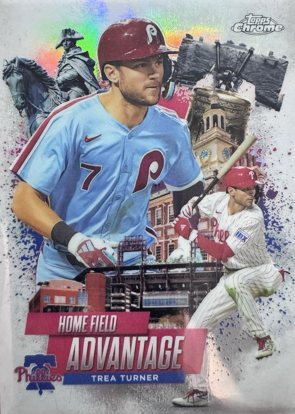 Trea Turner 2025 Topps Chrome #HA-34 Home Field Advantage /(SSP