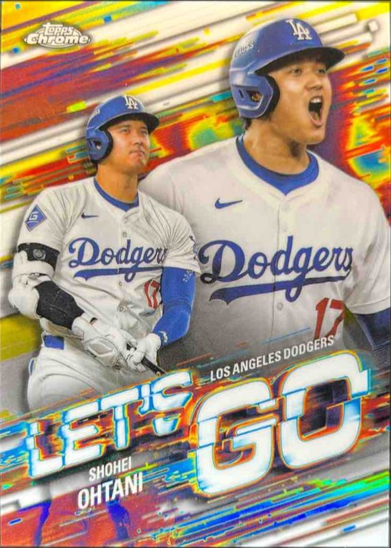 Shohei Ohtani 2025 Topps Chrome #LGC-11 Let's Go /(SSP) RAW