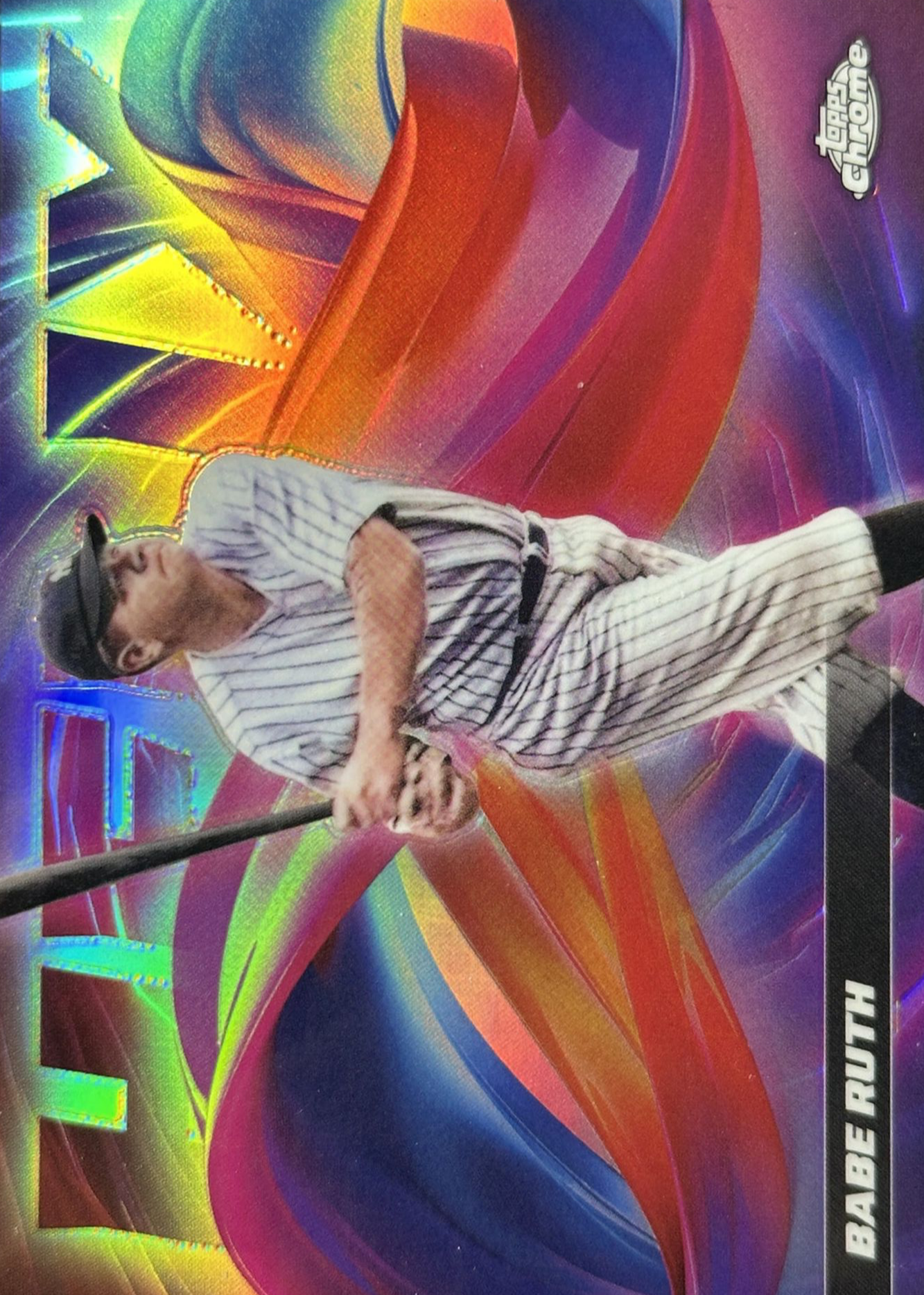 Babe Ruth 2025 Topps Chrome #HX-12 Helix /(SSP) Price Guide 