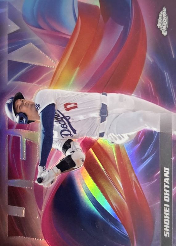 Shohei Ohtani 2025 Topps Chrome #HX-1 Helix /(SSP) RAW