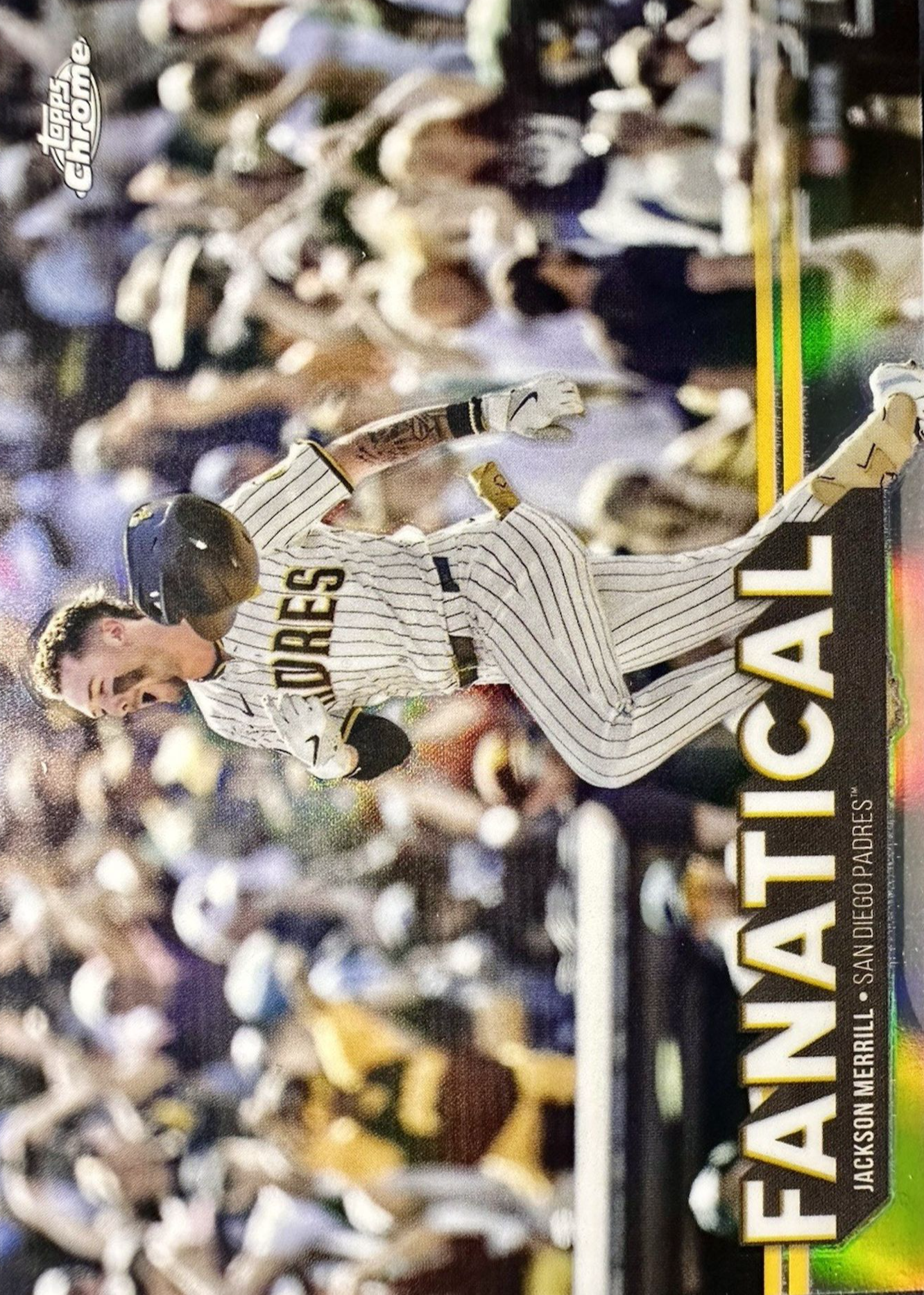 Jackson Merrill 2025 Topps Chrome #FAN-12 Fanatical /(SSP) Price