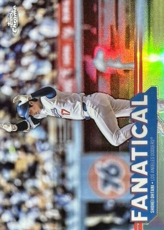 Shohei Ohtani 2025 Topps Chrome #FAN-13 Fanatical /(SSP) RAW