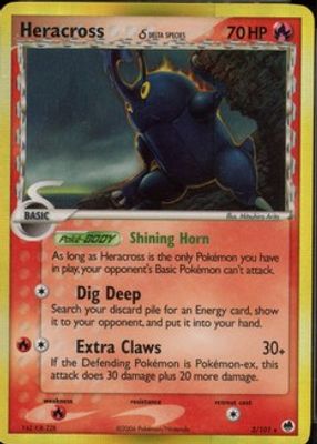 2006 EX: Dragon Frontiers #003/101 Holo