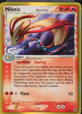2006 EX: Dragon Frontiers #005/101 Holo
