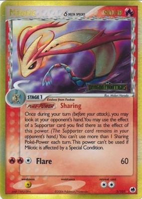 2006 EX: Dragon Frontiers #005/101 Reverse Holo