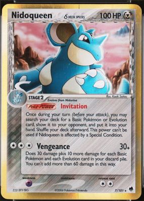 2006 EX: Dragon Frontiers #007/101 Holo