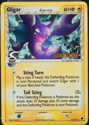 2006 EX: Dragon Frontiers #016/101 Reverse Holo