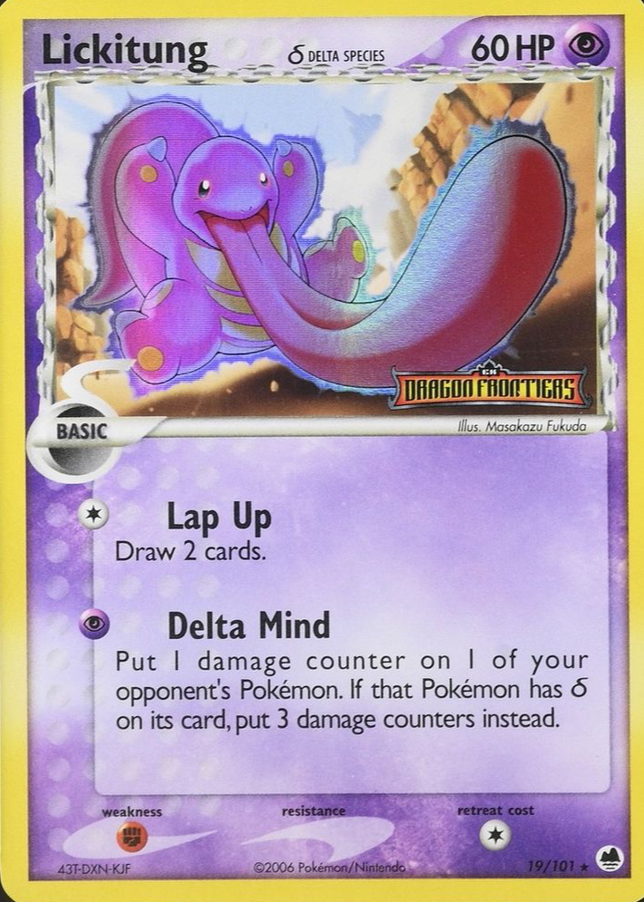 lickitung pokemon card Lickitung - 90/147 Reverse Holo main image 1