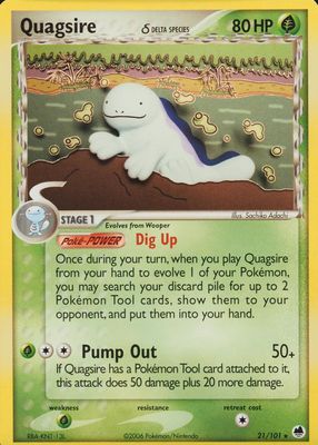 2006 EX: Dragon Frontiers #021/101 Base