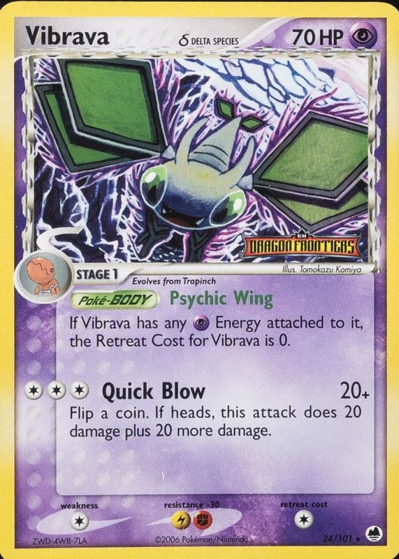 2006 EX: Dragon Frontiers #024/101 Reverse Holo