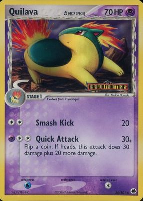 2006 EX: Dragon Frontiers #036/101 Reverse Holo