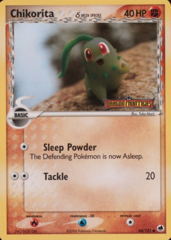 chikorita pokemon card value Mega Evolution #008/132 Reverse Holo Common Retreat cost Chikorita 046 - Holofoil ME
