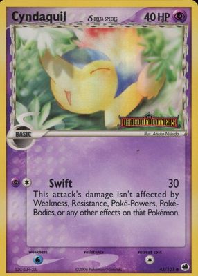2006 EX: Dragon Frontiers #045/101 Reverse Holo
