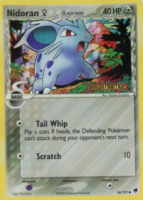 2006 EX: Dragon Frontiers #056/101 Reverse Holo