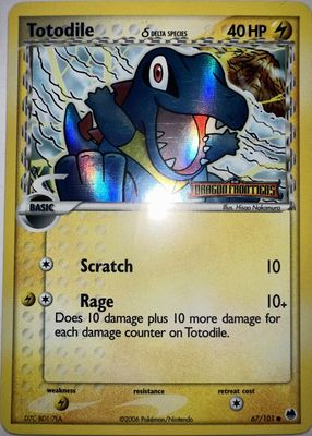 2006 EX: Dragon Frontiers #067/101 Reverse Holo