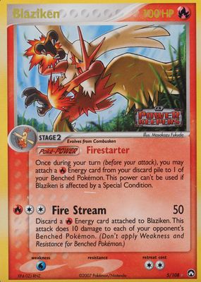 2007 EX: Power Keepers #005/108 Reverse Holo