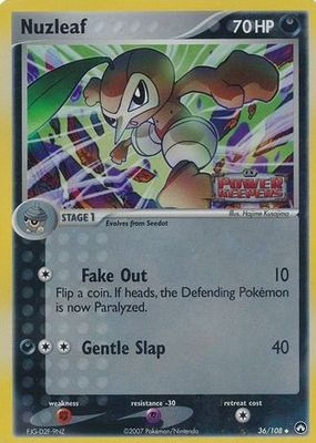 2007 EX: Power Keepers #036/108 Reverse Holo