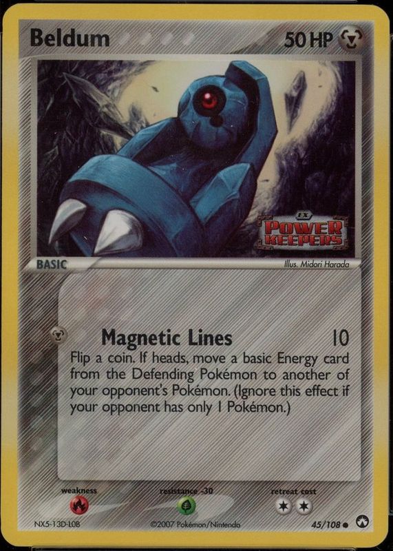 2007 EX: Power Keepers #045/108 Reverse Holo