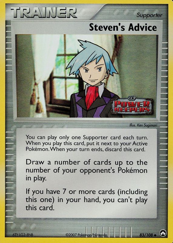 2007 EX: Power Keepers #083/108 Reverse Holo