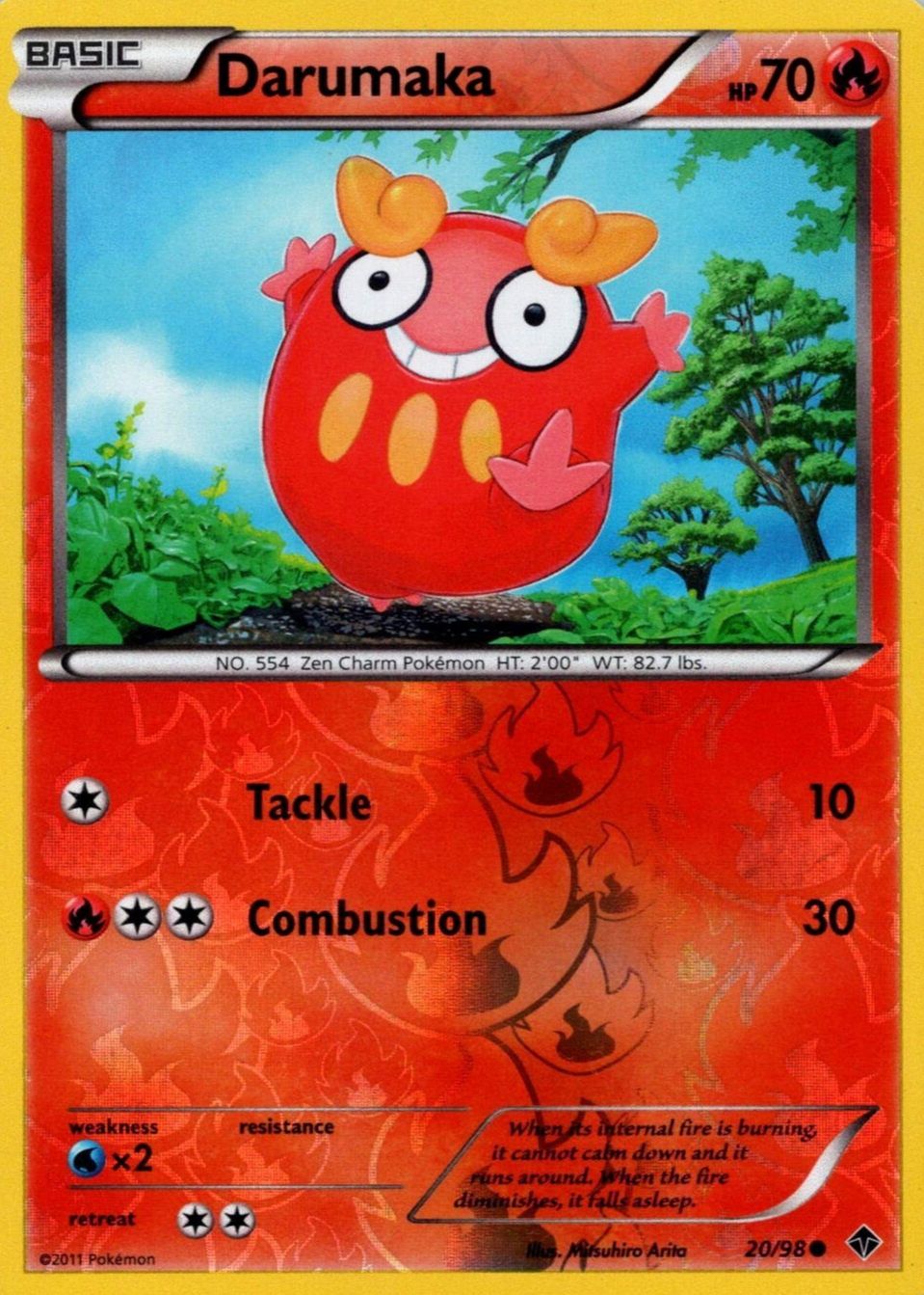 darumaka pokemon card value Galarian Darumaka - SWSH08: Fusion Strike [REVERSE HOLO]