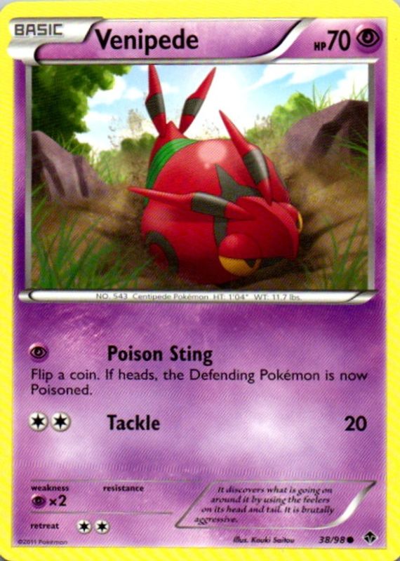 2011 Black & White: Emerging Powers #38/98 Base