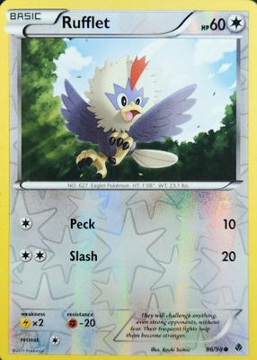 2011 Black & White: Emerging Powers #86/98 Reverse Holo