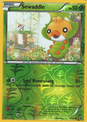 2011 Black & White: Noble Victories #001/101 Reverse Holo