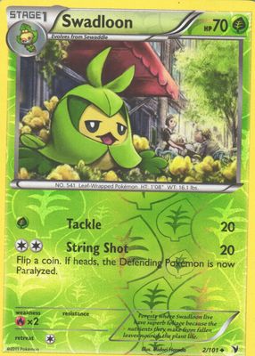 2011 Black & White: Noble Victories #002/101 Reverse Holo