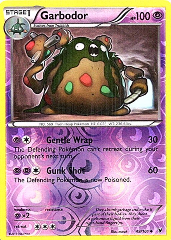 2011 Black & White: Noble Victories #049/101 Reverse Holo