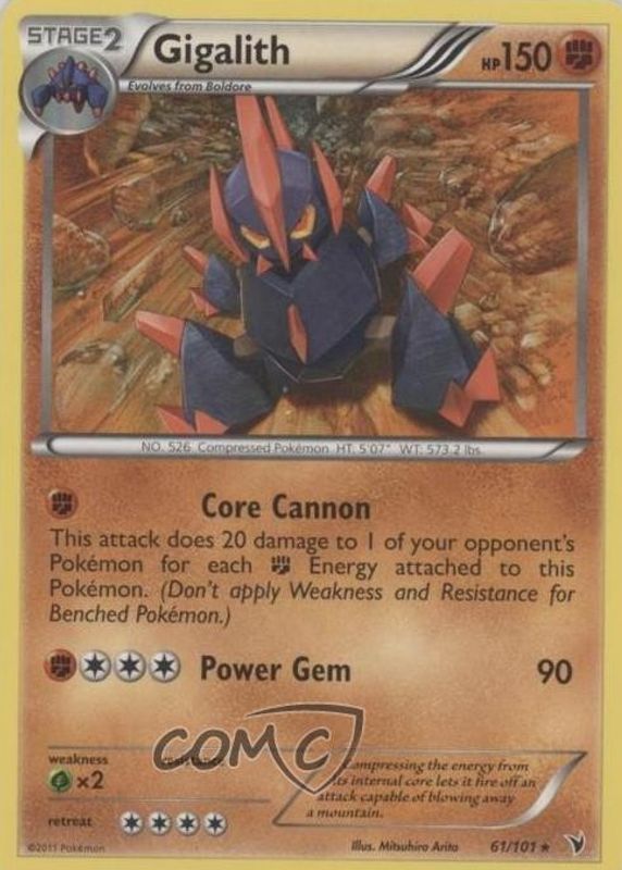 2011 Black & White: Noble Victories #061/101 Base