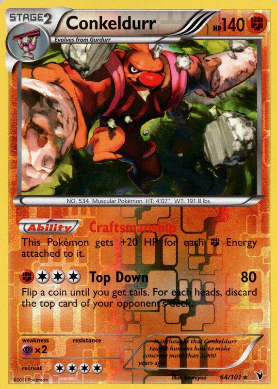 2011 Black & White: Noble Victories #064/101 Reverse Holo