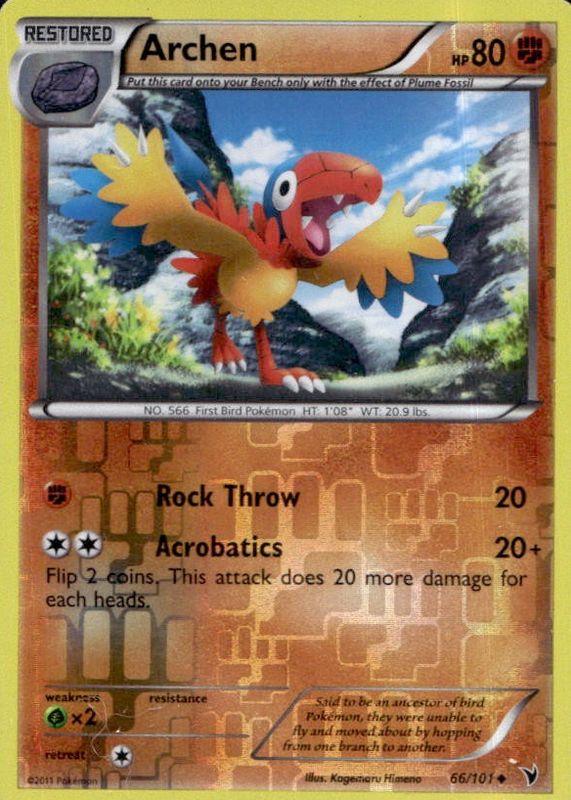 2011 Black & White: Noble Victories #066/101 Reverse Holo
