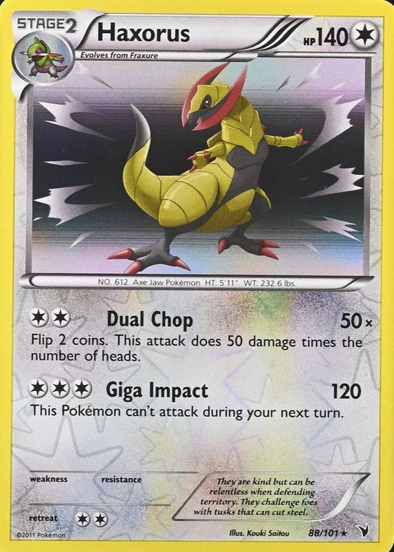 2011 Black & White: Noble Victories #088/101 Reverse Holo