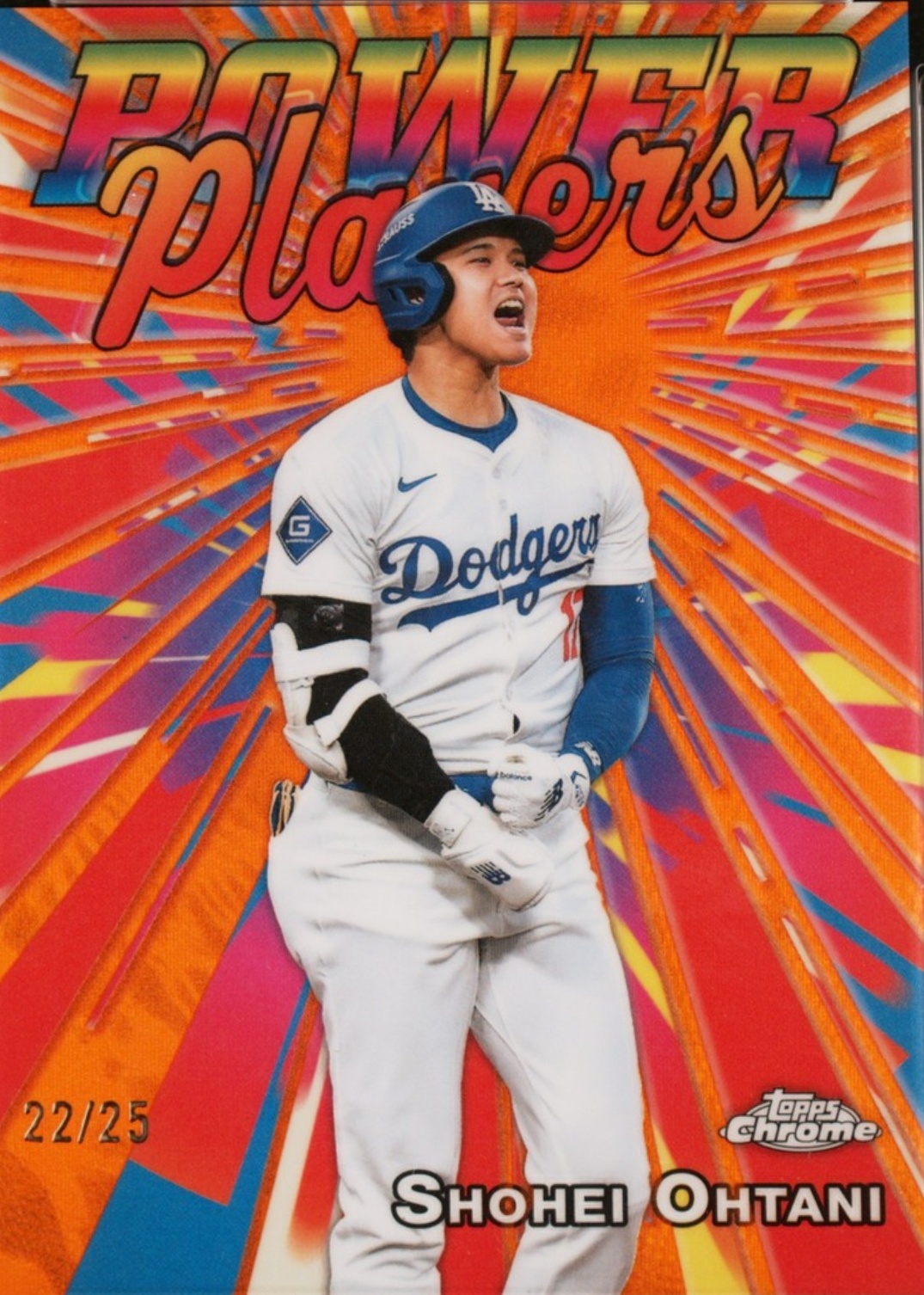 Shohei Ohtani 2025 Topps Chrome #PP-25 Power Players - Orange