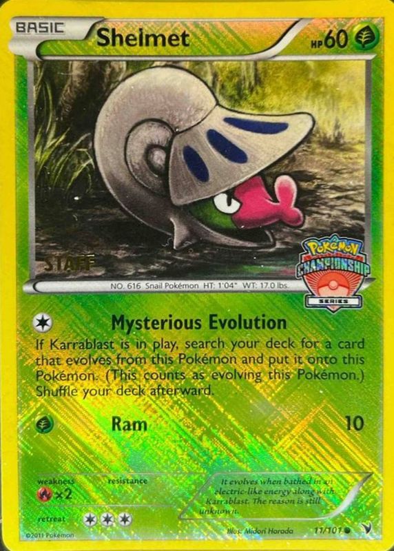 2011 Black & White: Noble Victories #011/101 Promo (Regional Championships)
