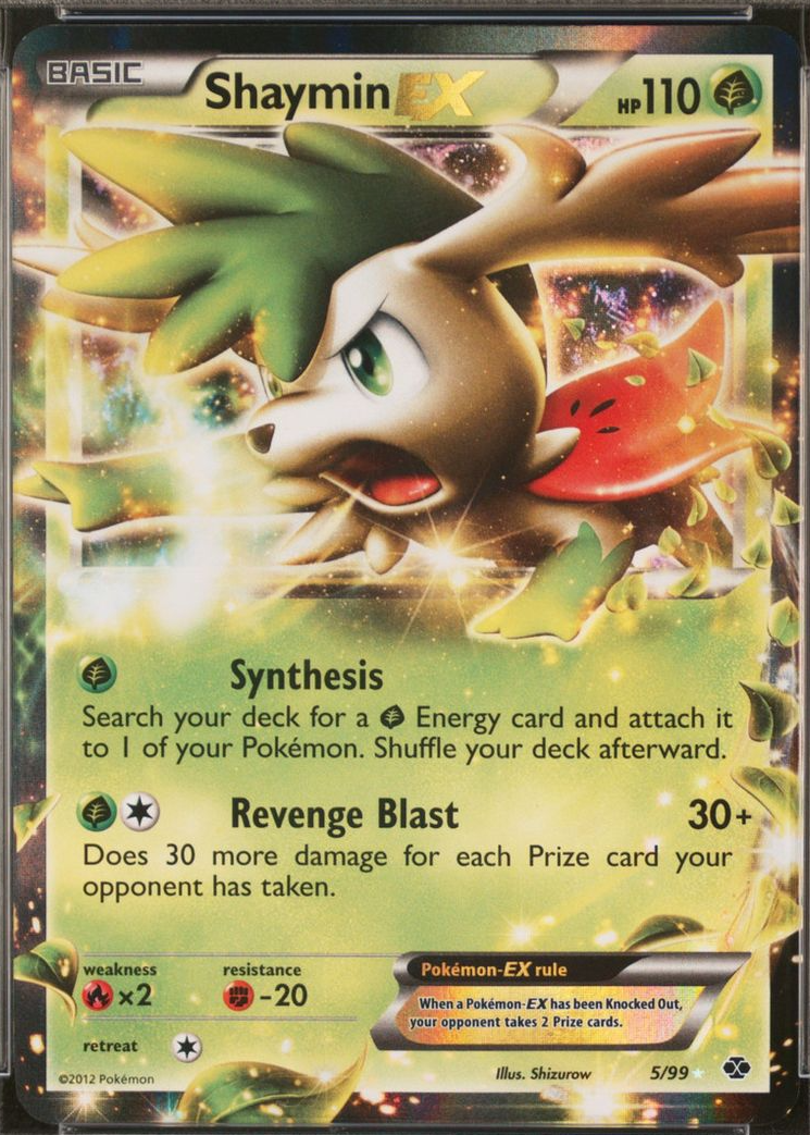 Shaymin ex Pokemon Cards Price Guide - Sports Card Investor
