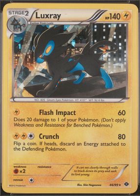 2012 Black & White: Next Destinies #46/99 Promo (Cracked Ice)