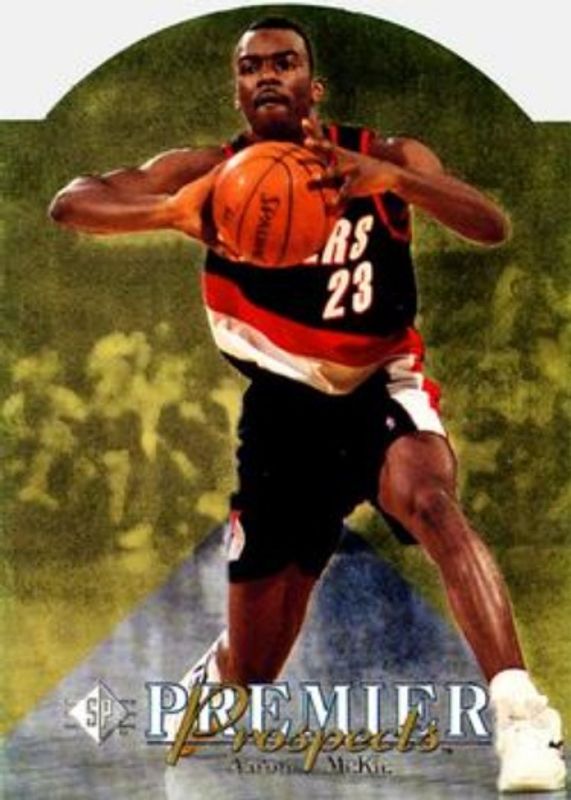 Aaron McKie 1994 SP #D16 Die-Cut Rookie RAW