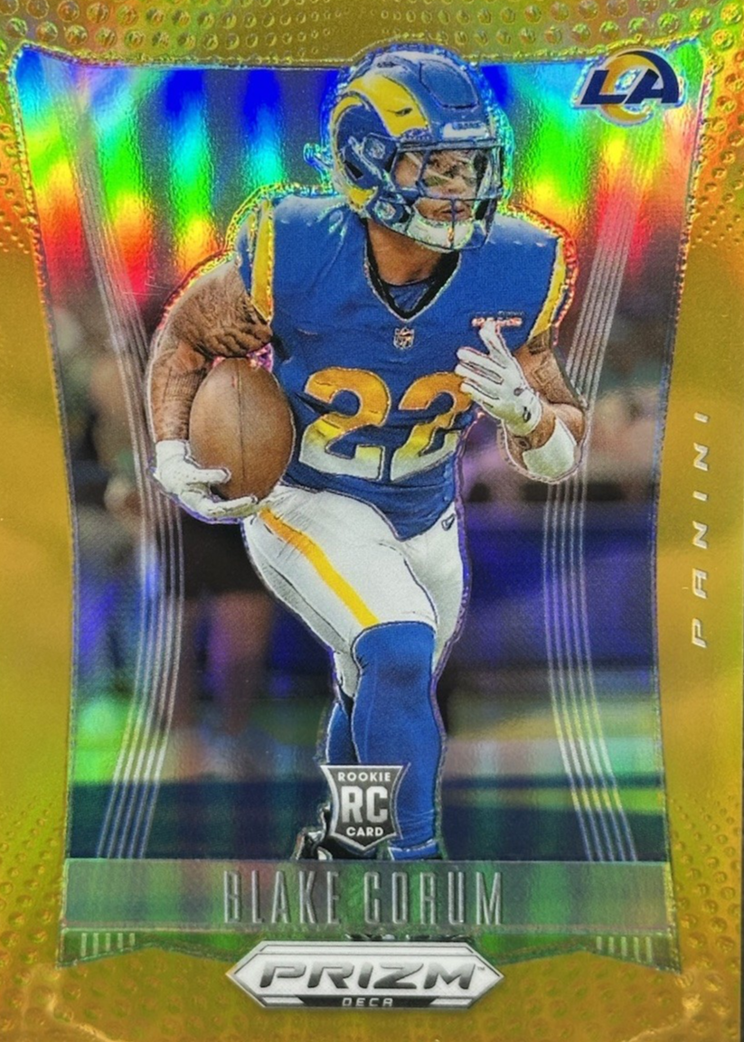 Blake Corum 2024 Prizm Deca #189 Gold /10 Price Guide - Sports