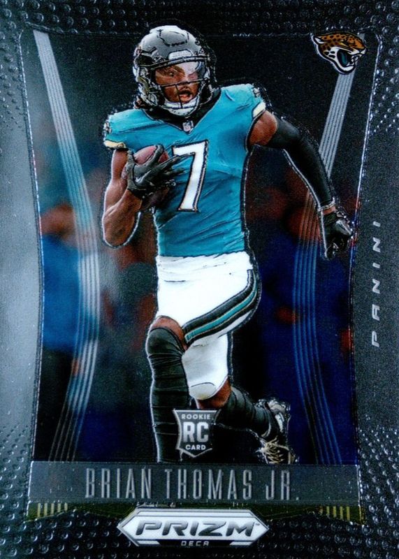 Brian Thomas Jr. 2024 Prizm Deca #148 Base Rookie RAW