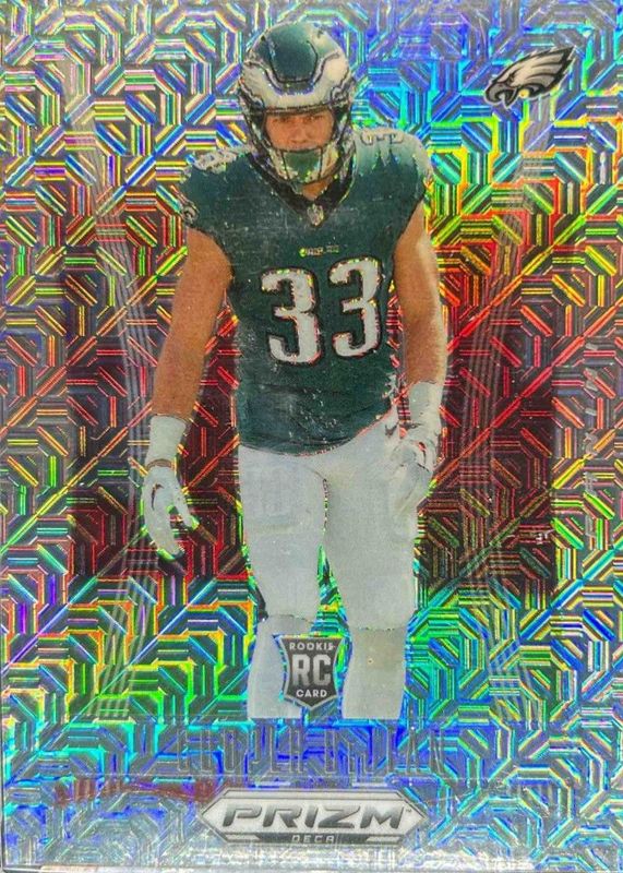 Cooper DeJean 2024 Prizm Deca #243 Mojo /30 Rookie RAW