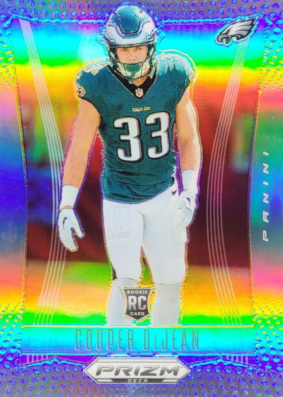 Cooper DeJean 2024 Prizm Deca #243 Silver Rookie RAW