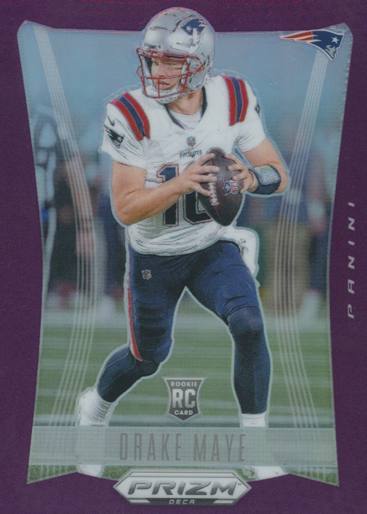 Drake Maye 2024 Prizm Deca #213 Purple /99 Price Guide - Sports Card ...