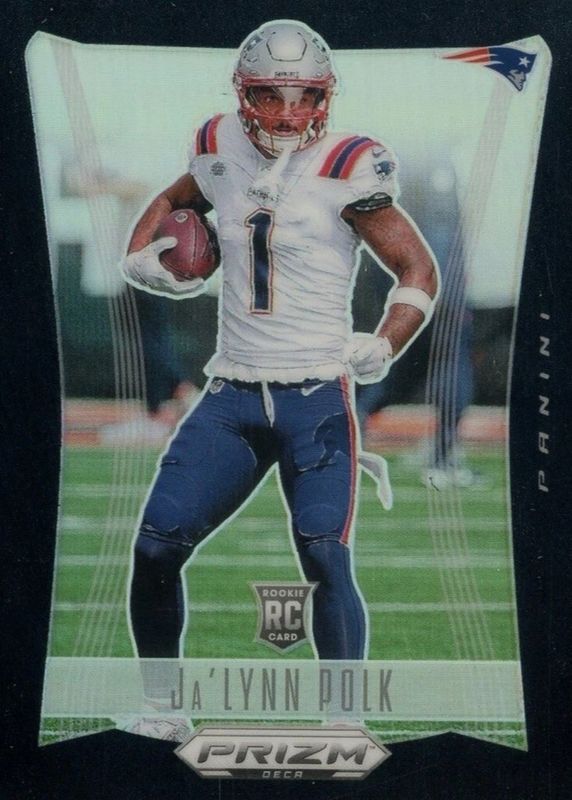 Ja'Lynn Polk 2024 Prizm Deca #212 Black /1 Rookie RAW
