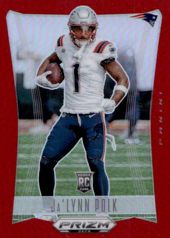 Ja'Lynn Polk 2024 Prizm Deca #212 Red /199 Rookie RAW