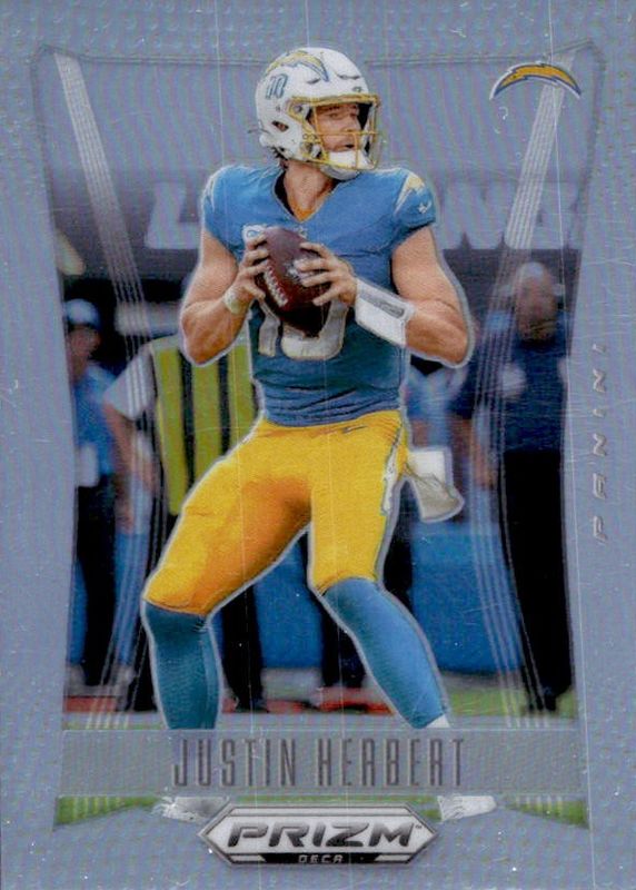 Justin Herbert 2024 Prizm Deca #175 Silver RAW