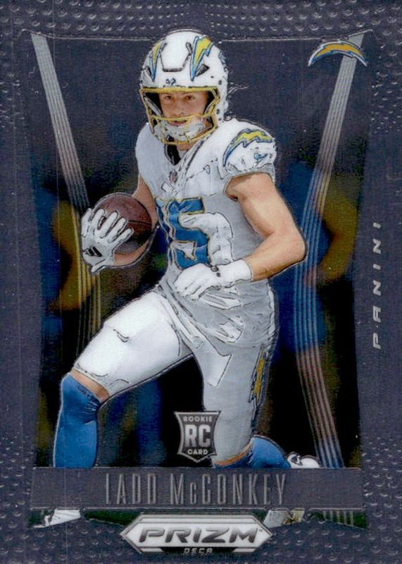 Ladd McConkey 2024 Prizm Deca #181 Base Rookie RAW