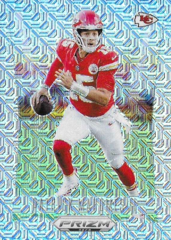 Patrick Mahomes II 2024 Prizm Deca #153 Mojo /30 RAW