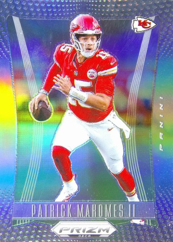 Patrick Mahomes II 2024 Prizm Deca #153 Silver RAW