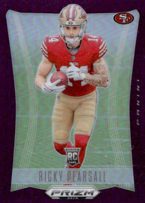 Ricky Pearsall 2024 Prizm Deca #254 Purple /99 Rookie RAW